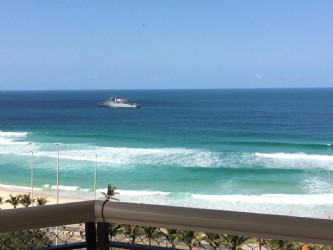 Avenida lucio costa, nº 6000, apt. 301 - edifício golden coast - barra da tijuca - apt. av. lucio costa - frente mar - 55m²